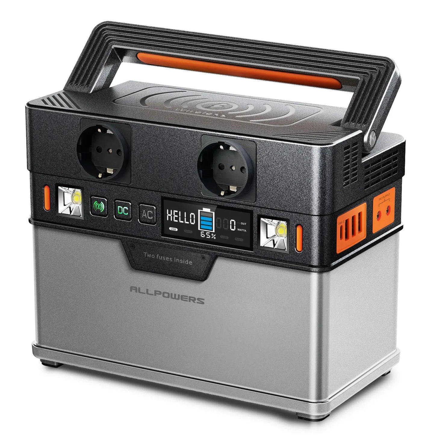 EnergyElla Portable Power Station 700W | 110V/230V | Multi-Socket